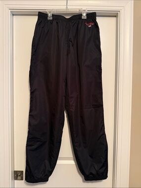 Polo by Ralph Lauren Black Men's Jogger Track Pants with Red Logo